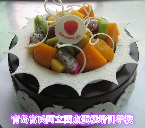 裱花蛋糕作品4